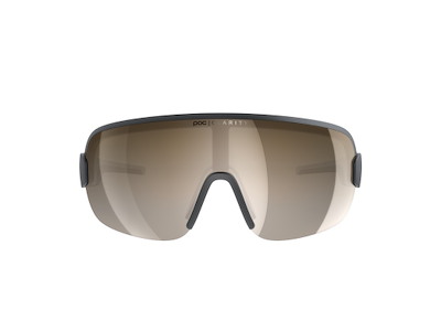 POC Aim Cykelbriller - Black/Clarity Trail/Partly Sunny Silver