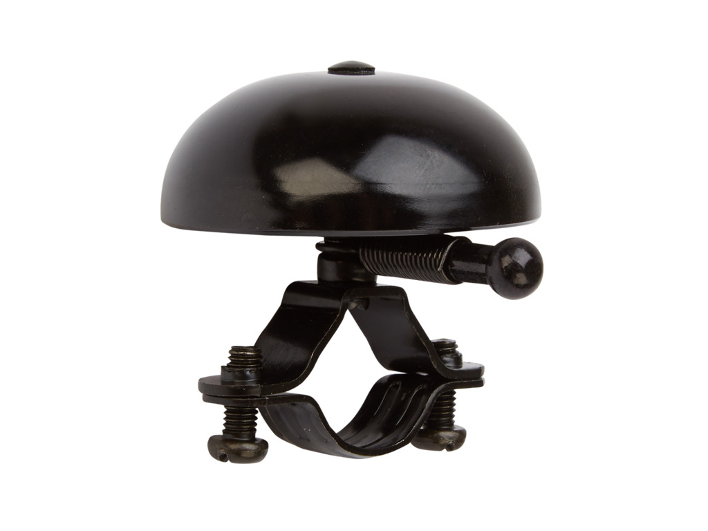 OnGear - Ringeklokke - Alu Sort - Ø50 mm