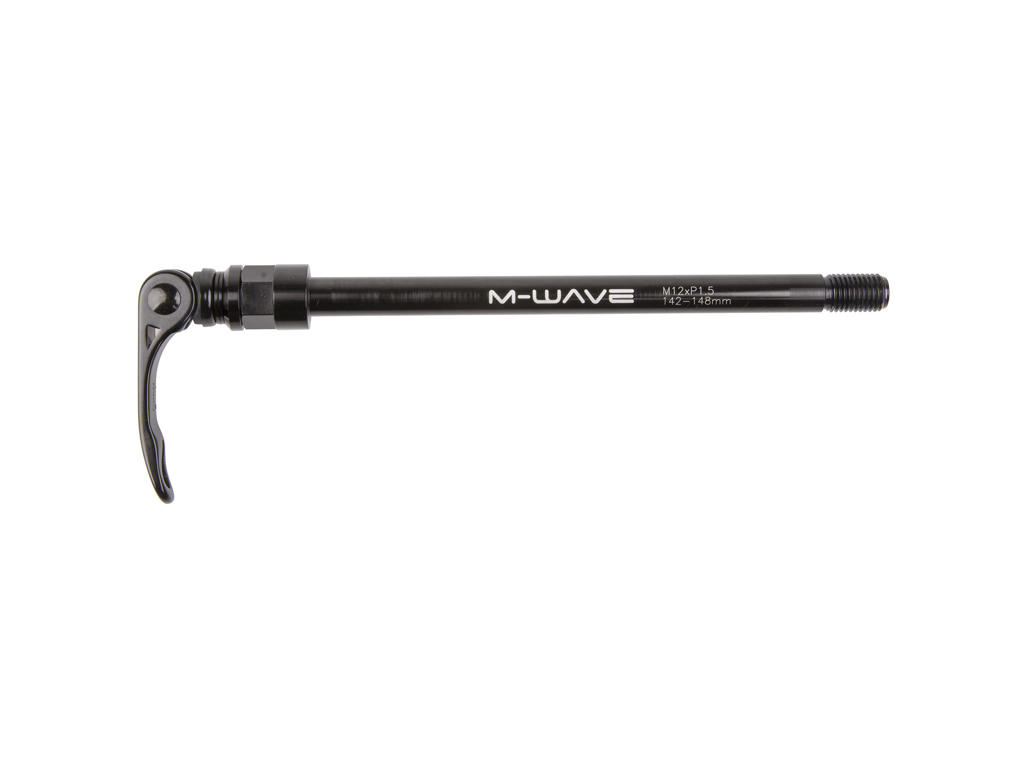 M-Wave Stalwart Axle - Thru-Axle - Med adapter til montering af cykeltrailer på Thru-Axle 