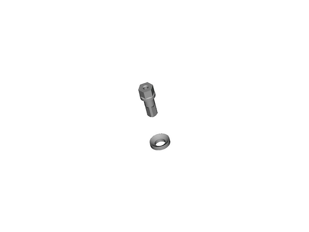 Shimano WH-RX570 Nippel og fælgspændskive til hjul model WH-RX570-TL