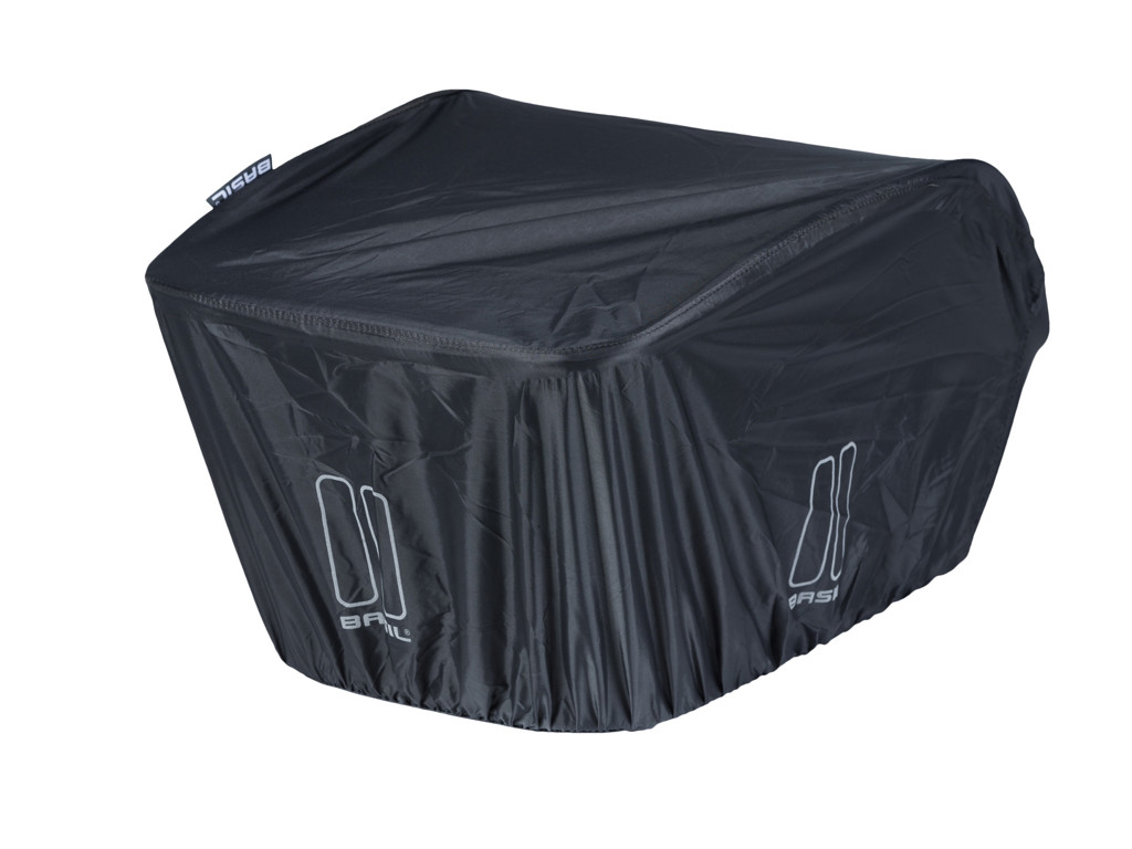 Basil Keep Dry L - Regnovertræk til kurven - Urban grey