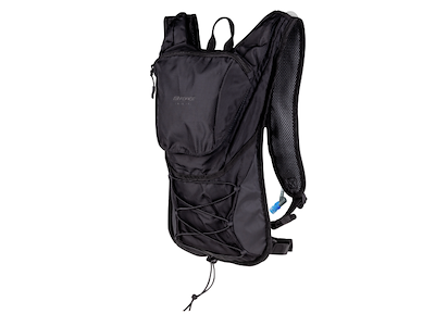 FORCE Twin Plus Rygsæk - 14 Liter med 2 Liter Reservoir - Sort