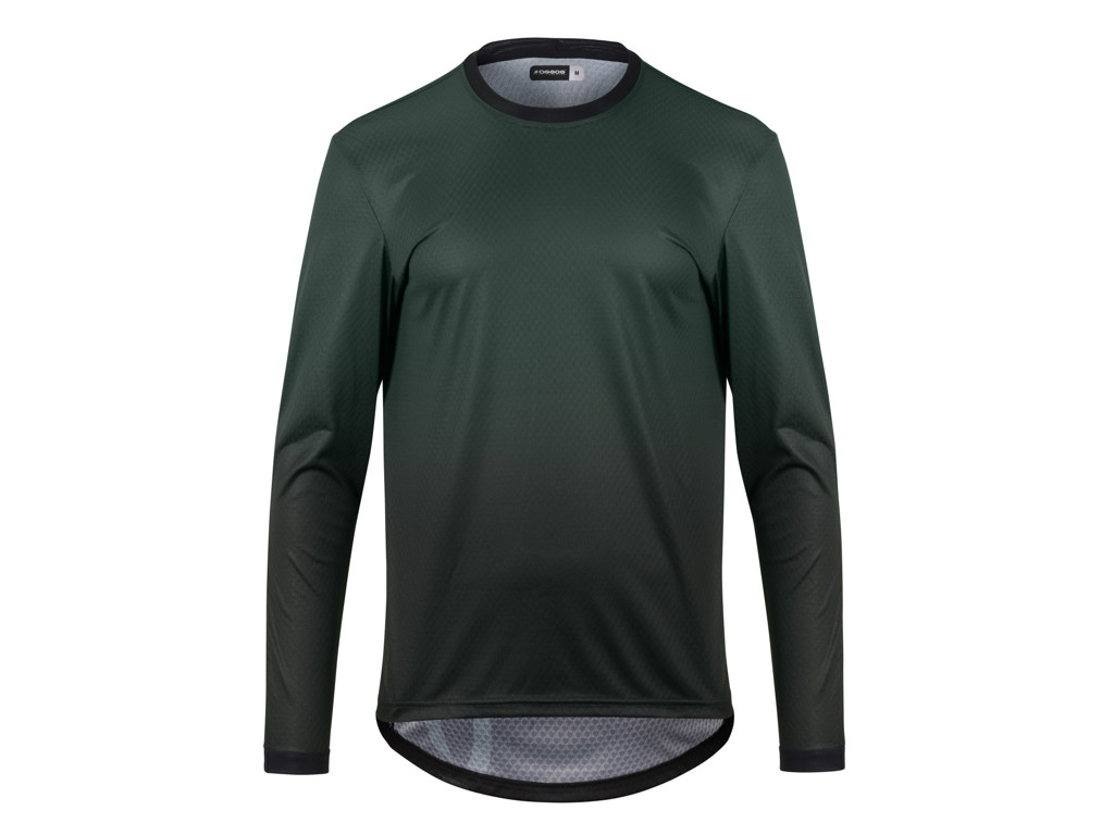 Assos Trail T3 - Cykeltrøje MTB med lange ærmer - Mørkegrøn