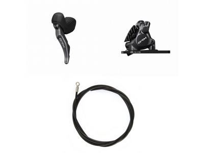 Shimano GRX - Skifte og bremsegrebssæt - BR-RX820/ST-RX820 - Venstre/For - Hydraulisk - Sort