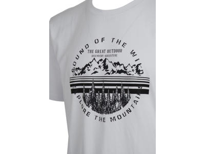 Whistler - Korbin M o-neck Printed T-shirt - T-shirt - White