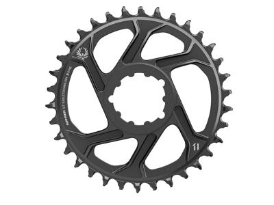 Sram Eagle - Klinge 34 tands rund - 1 x 12 gear - Direct Mount - 3 mm offset - Sort