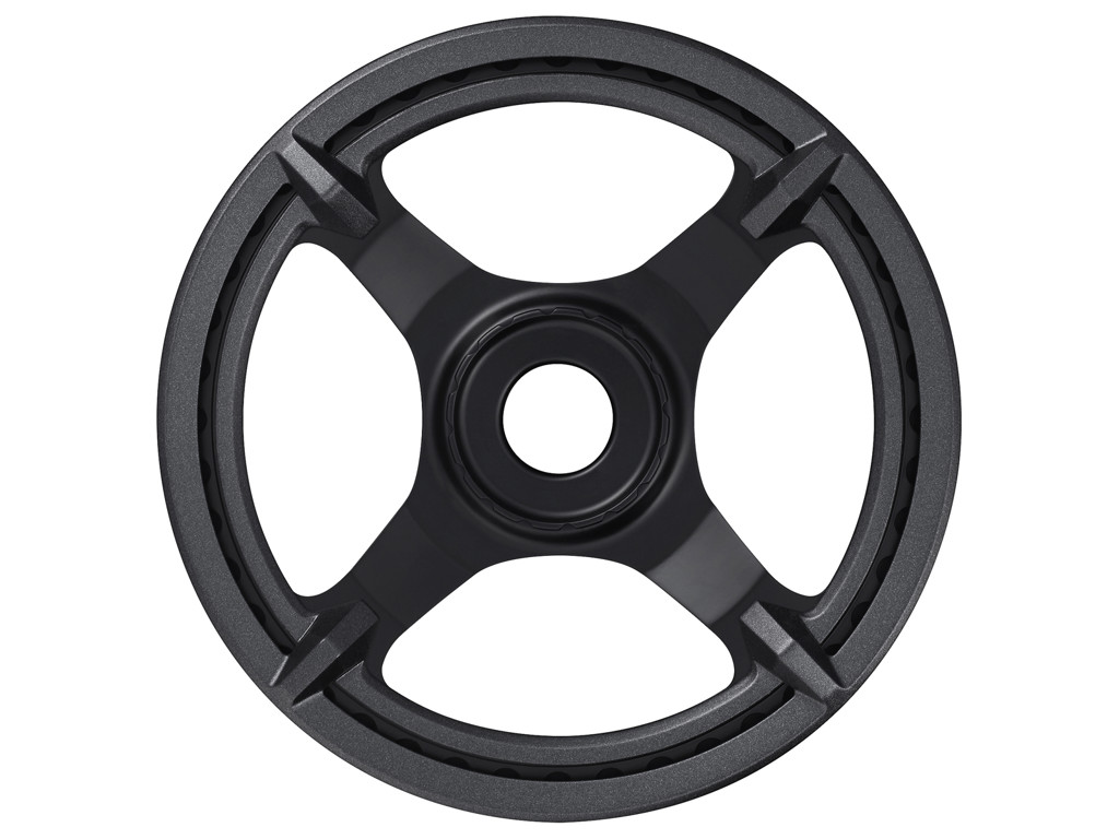 Shimano Steps - 44 tands klinge Grå - SM-CRE61 - Med single kædebeskytter