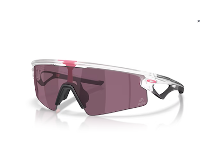 Oakley Sphaera Strike Giro d'Italia- Cykelbriller - Matte Clear/Prizm Road Black