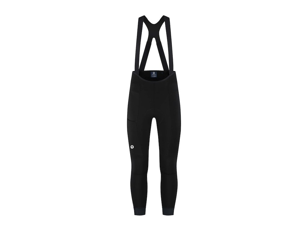 Rogelli Distance II Lange bukser med seler - Herre - Sort