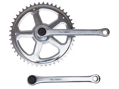 Kranksæt 46 tand stål - 170 mm