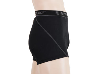 Sensor Double Face Boxer - Boxershorts - Herre - Sort