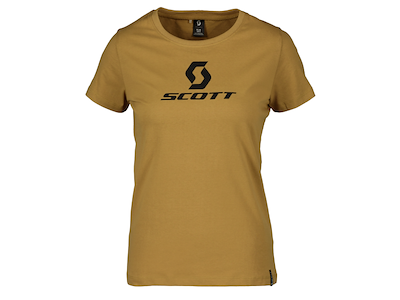 SCOTT Icon SS T-shirt til Kvinder, Beige Str. XL