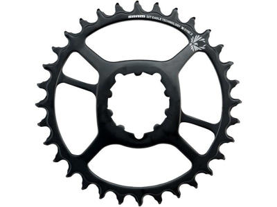 Sram Eagle - Klinge 32 tands rund - 1 x 12 gear - Direct Mount - 3 mm offset - Sort