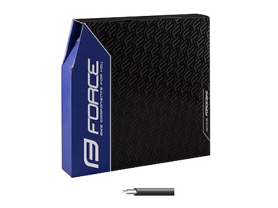 FORCE udvendig bremsekabel 5 mm 50 meter æske sort