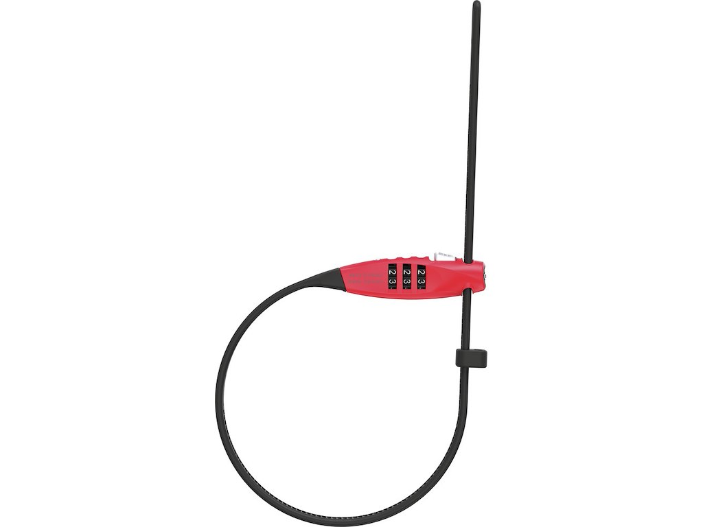 Abus Combiflex Travelguard Rød