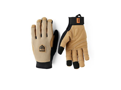 Hestra Ergo Grip D3O - Cykelhandsker - Beige - Str. 9/L