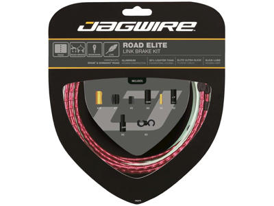 Jagwire - Road Elite - bremsekabel sæt til Road - Rød