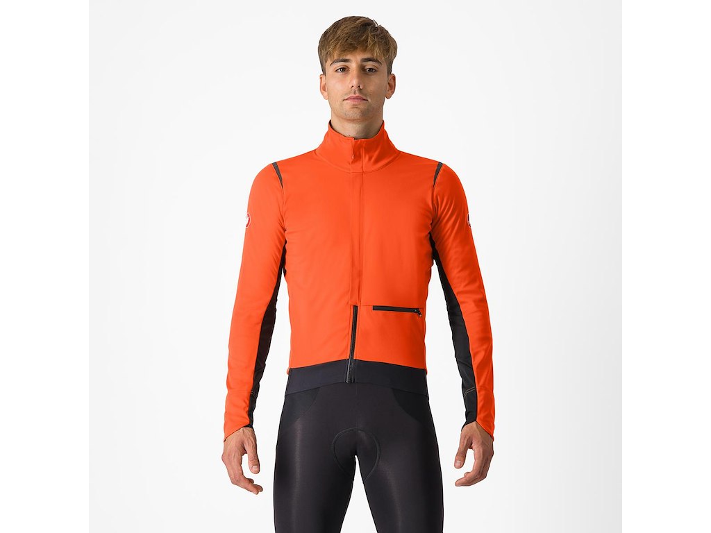 Castelli Alpha Doppio RoS Vinterjakke Orange