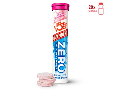 High5 Elektolyttabs Zero - Grapefrugt med koffein - 20 tabs 