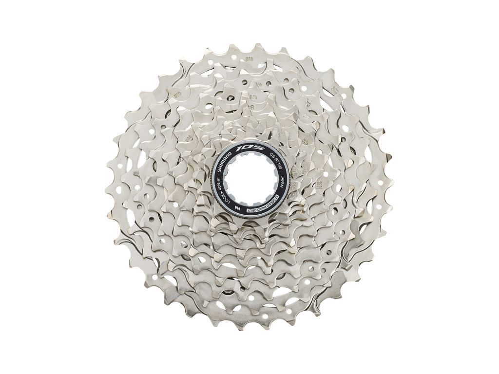 Shimano 105 Di2 - Kassette 12 gear 11-34/36 tands - R7100