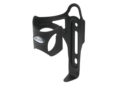FORCE flaskeholder indstik fra siden aluminium mat sort