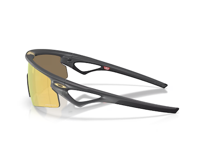 Oakley Sphaera Strike - Cykelbriller - Matte Carbon/Prizm 24K Polarized