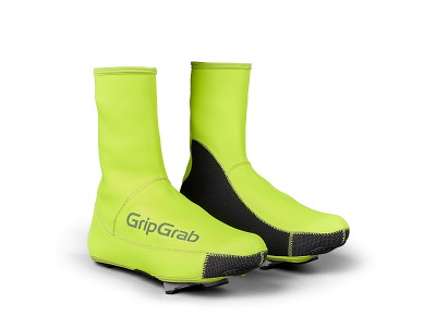 GripGrab PACR Waterproof Vinter Skoovertræk Road - Unisex - Gul Hi-Vis