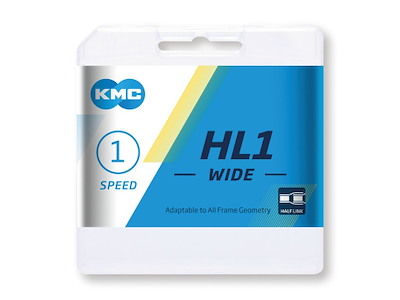 KMC HL1 Wide Single Speed Kæde Half Link -BHL1WN100