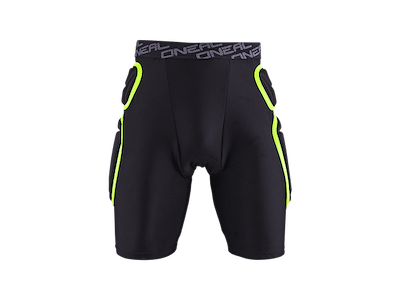 O'Neal Trail beskyttelses Inner Shorts med indlæg Lime/Sort Str. 2XL