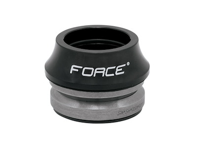 FORCE Styrfittings Ahead 1 1/8" 41.8 mm i top og bund Sort