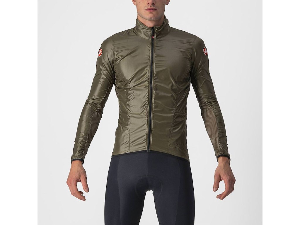 Castelli Aria Shell Jacket - Cykeljakke - Herre - Moss Brown - L