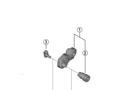 Shimano Dura Ace B-aksel til Direct Mount af bagskifter model RD-R9250