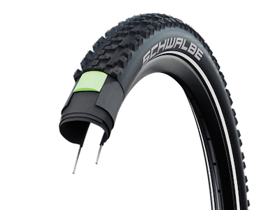 Schwalbe Smart Sam Plus DD GreenGuard Tråddæk E50 Sort refleks
