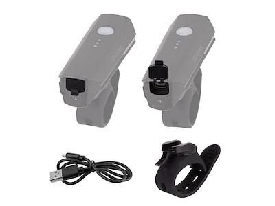 FORCE Flux Forlygte - USB Opladelig - 550 Lumen