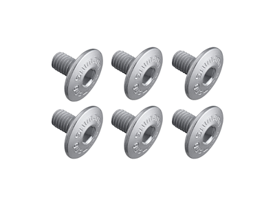 Shimano monteringsbolte 6 stk. M5x8mm for klamper model SPD-SL landevejspedaler