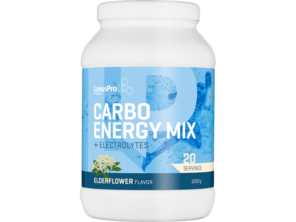 LinusPro Carbo Energi Mix - Hyldeblomst - 1000g