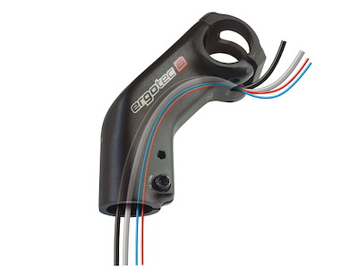 Ergotec Barracuda i Frempind Citybike ø31,8/28,6mm 90mm lang - Safety level 6 - Sort