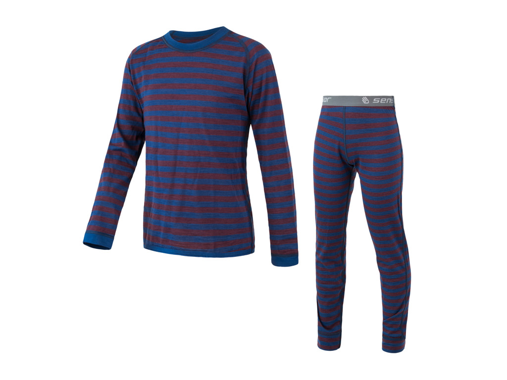 Sensor Merino Air Set JR - Skiundertøj til børn - Merino Uld