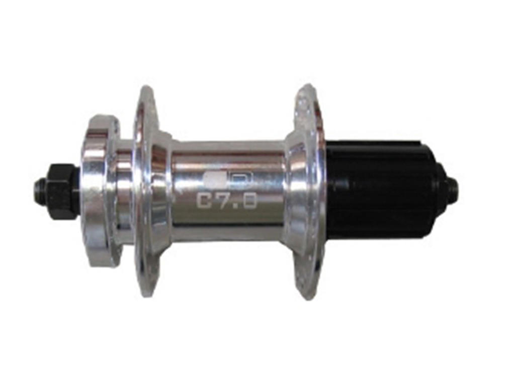 Connect C7.0 - Bagnav til QR - 8/9/10 gear - 36H - 6-Bolt - Sølv