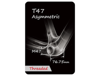 Token T47a krankboks Til Shimano