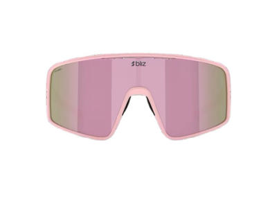 Bliz P001 Large (38) - Cykelbriller - Brown/rose multicolour lens - Matt powder pink
