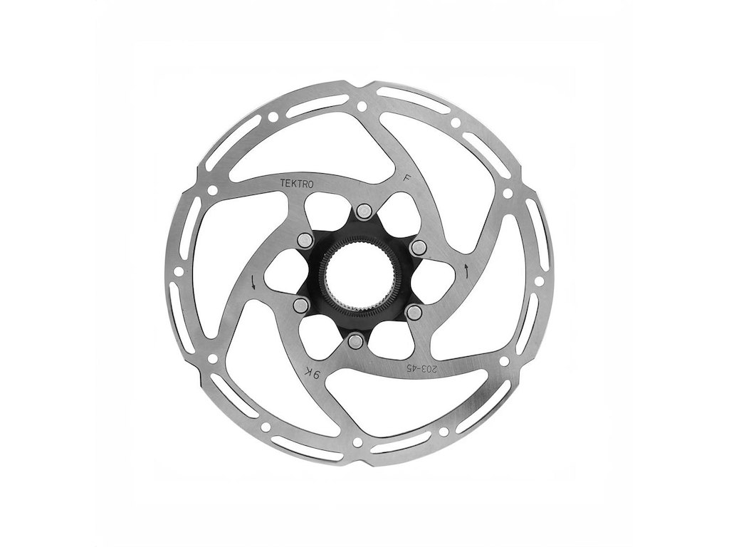 Tektro Cargo bremseskive ø160mm 2,3mm tyk til center lock - Stor effektmodulering