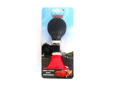 Volare Disney Biler Cykelhorn - Rød/Sort