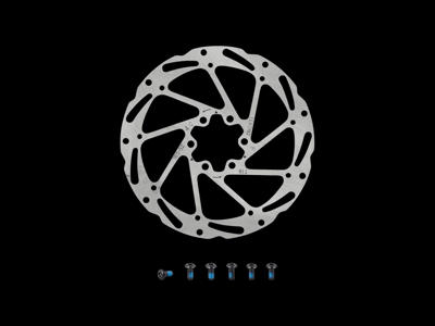 Tektro TR-52 - Rotor 180mm til 6 bolte