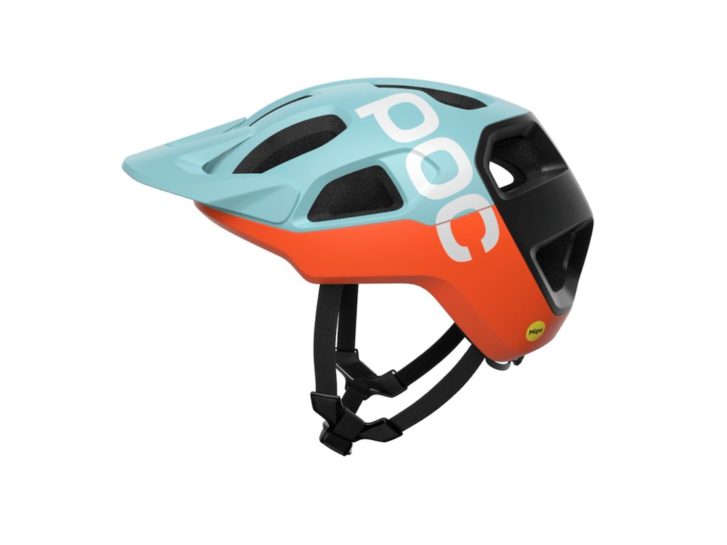 POC Cularis - Cykelhjelm - Indicolite Blue Matt/Carnelian Orange Matt - Str. L/59-62