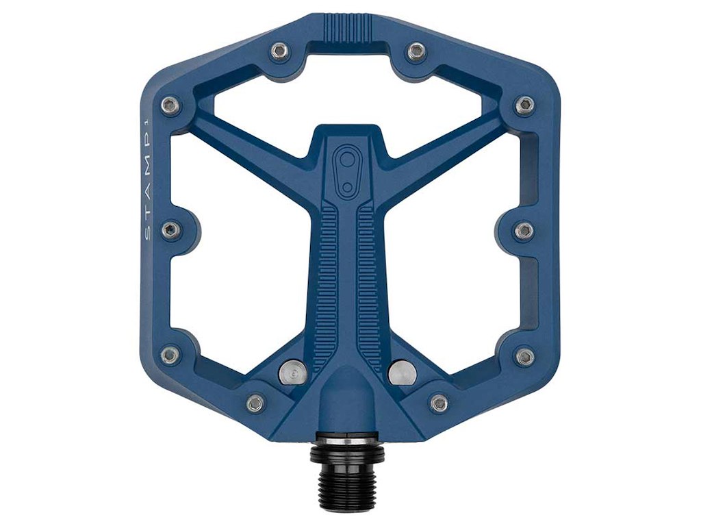 Crankbrothers Stamp 1 Pedaler Gen2 Small Navy Blå