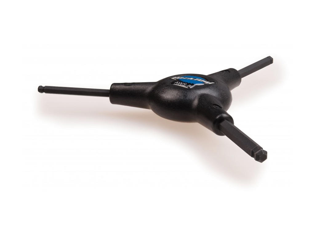 Unbrako Y-nøgle Park Tool AWS-8 med 4-5 og 6mm kuglehoved