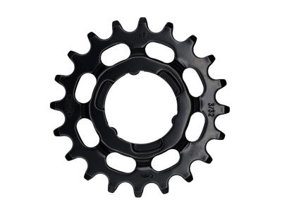 KMC Gearhjul - 3/32 - 22T - Til Shimano - Sort
