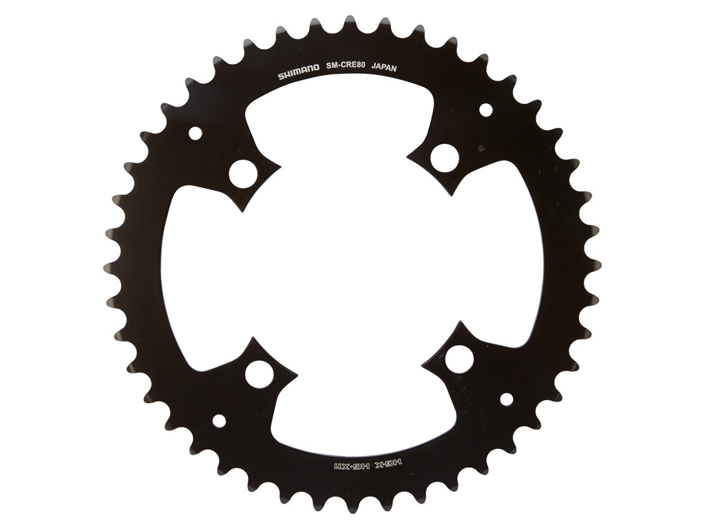 Shimano Steps - 44 tands klinge Sort - SM-CRE80 - Uden kædebeskytter