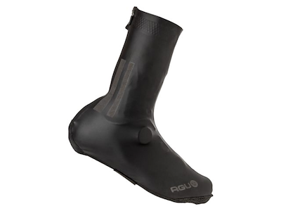 AGU Raceday Zip skoovertræk sort fleece Skostørrelse 38-39